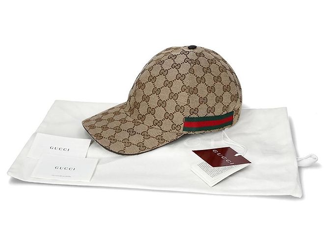 Gucci Web Original GG Canvas Baseball Cap KQWBG Mehrfarben - Ansicht 11