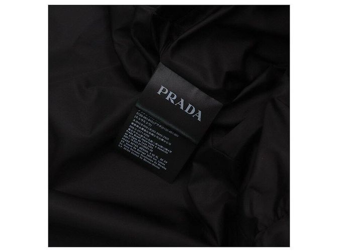Prada Reversible Napa Leather Nylon Men's Jacket - view 8