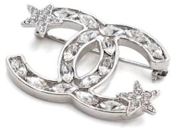 Chanel Spilla Stella di Cristallo Season Argento - vista 2