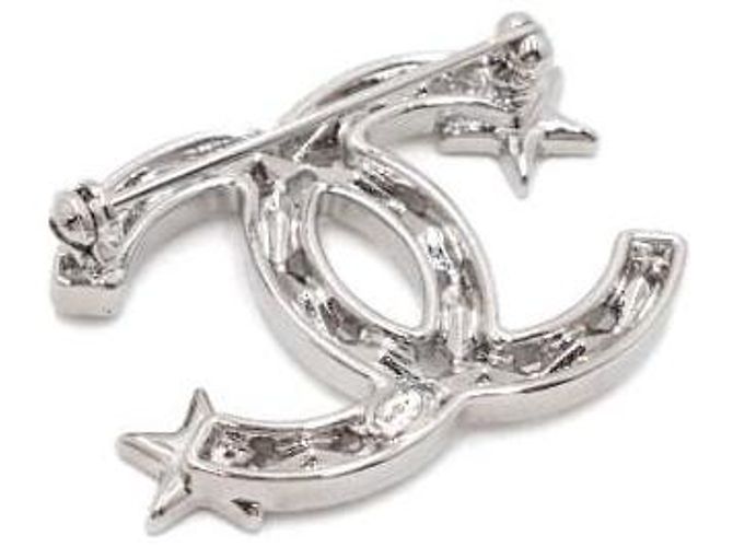 Chanel Spilla Stella di Cristallo Season Argento - vista 3