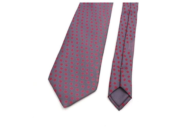 Cravatta Hermès in seta a pois Multicolore - vista 3