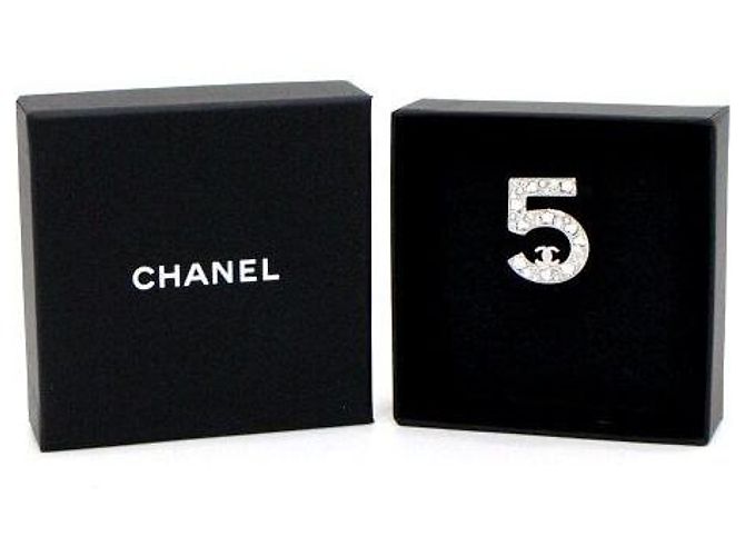 Chanel Spilla Cristalli Numero Season Multicolore - vista 6
