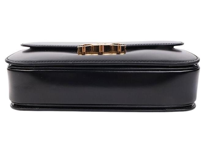 Céline Borsa a tracolla Medium Triomphe Nero - vista 6