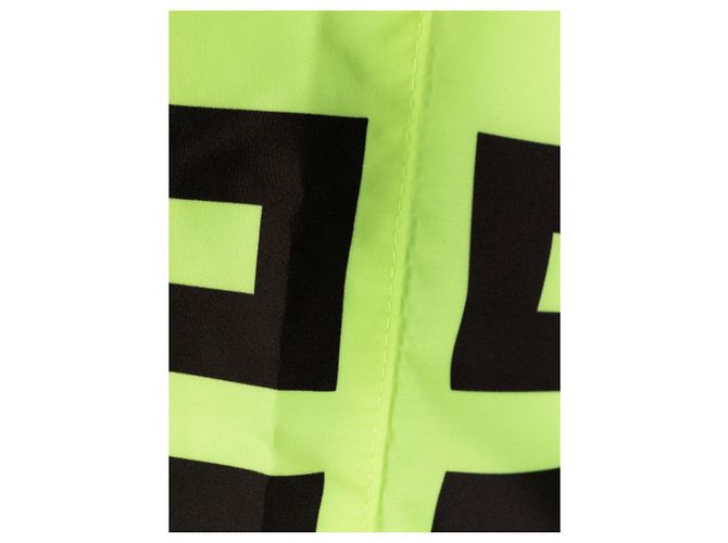 Givenchy Badeshorts mit besticktem Logo Golden - Ansicht 4