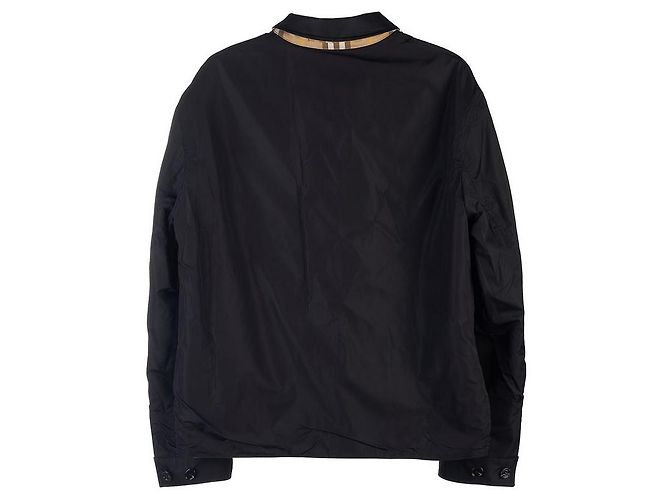Burberry Giacca Harrington reversibile a quadri in cotone da uomo Multicolore - vista 5