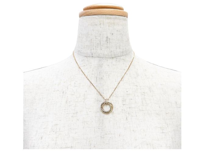 Collana Cartier Trinity Diamanti 5P D'oro - vista 2