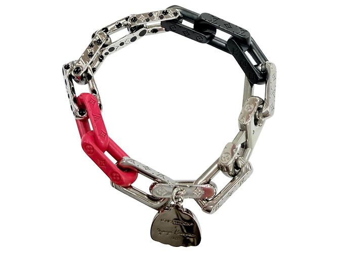 Bracciale con Charms Louis Vuitton x Yayoi Kusama Argento Multicolore - vista 3