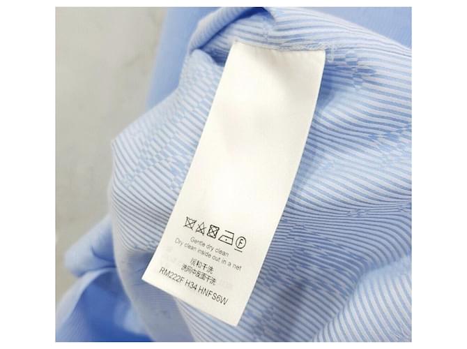 Louis Vuitton Camicia LV Blue Monogram Stripe - vista 5