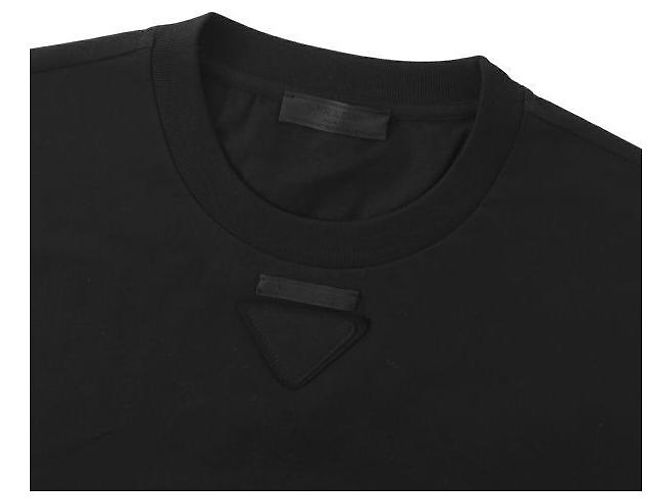 Prada T-shirt de algodão moldável - vista 6