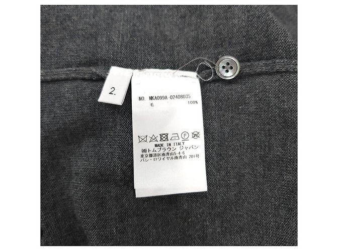 Thom Browne Gray Wool Knit - view 6