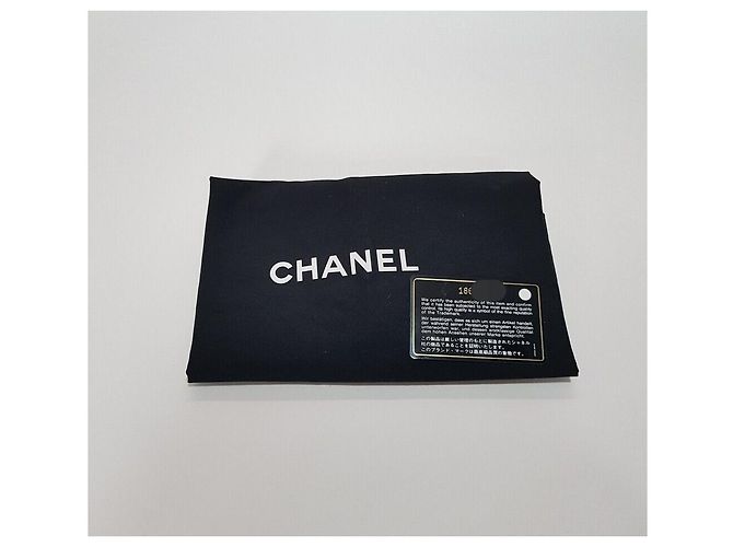 Chanel Serie di borse a tracolla Caviar Grand Shopping Chain Nero - vista 10