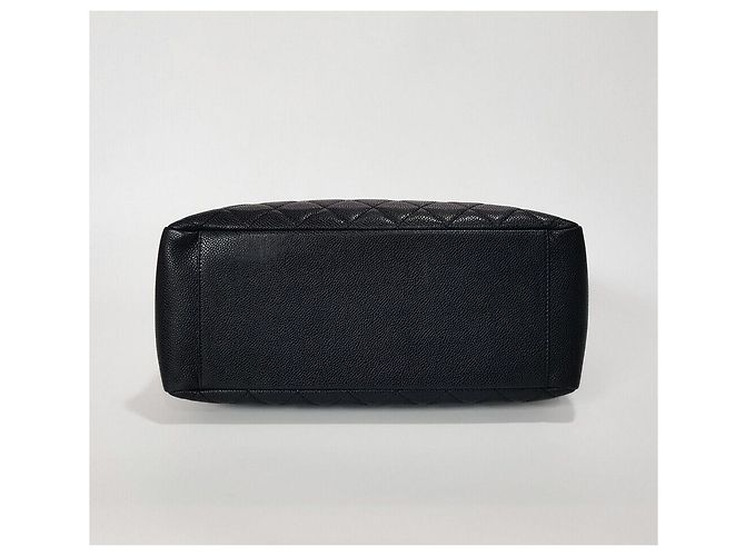 Chanel Serie di borse a tracolla Caviar Grand Shopping Chain Nero - vista 6