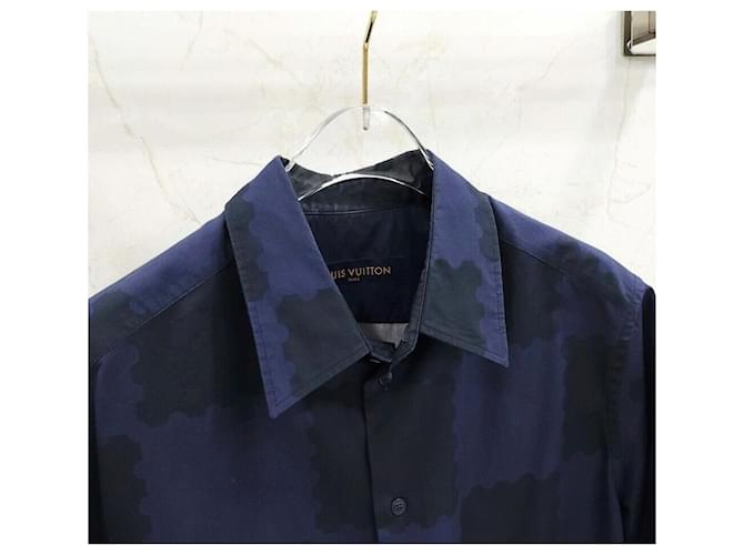Louis Vuitton Camicia LV Damier Nero - vista 4