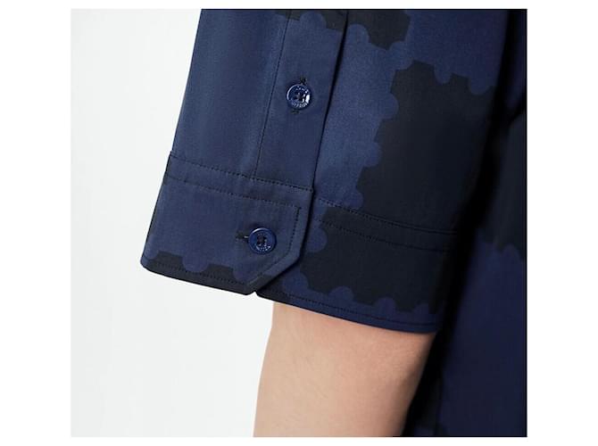 Louis Vuitton Camicia LV Damier Nero - vista 7