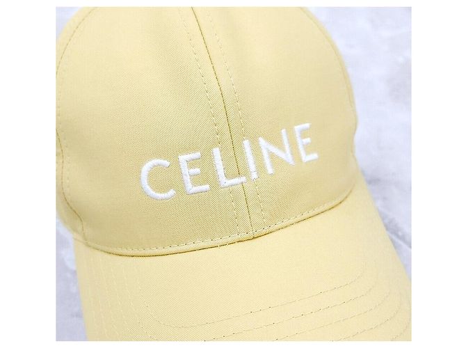 Céline Cappellino in cotone giallo - vista 5