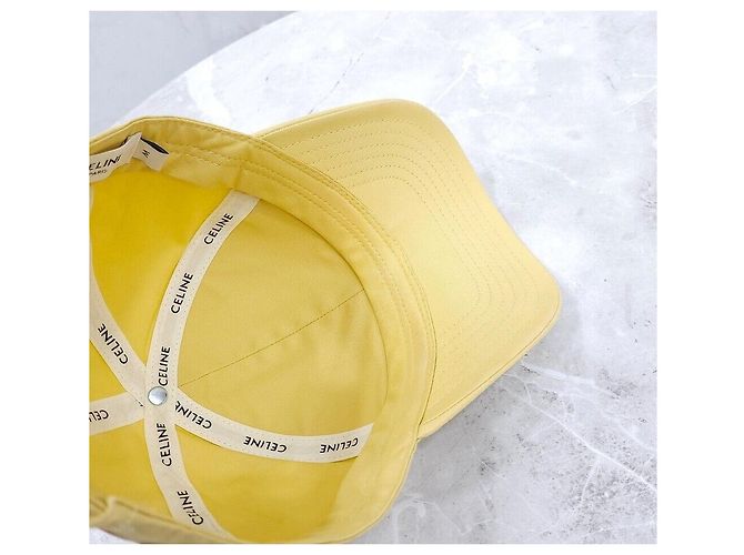 Céline Cappellino in cotone giallo - vista 6