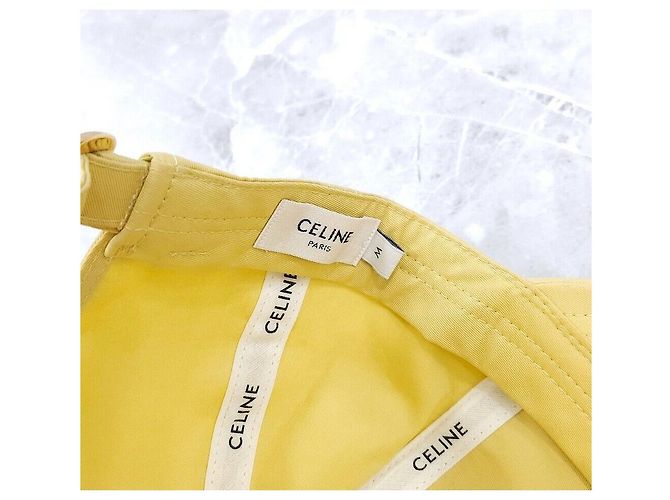 Céline Cappellino in cotone giallo - vista 8