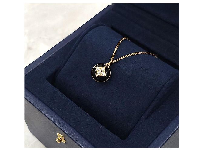 Louis Vuitton Collana Blossom con pendente in diamante Argento - vista 7