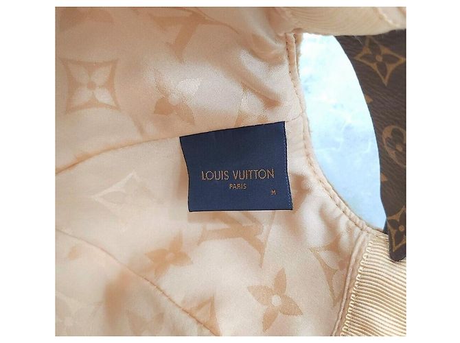 Louis Vuitton Neue Monogram Carry-On Baseballkappe aus Leder Orange - Ansicht 7