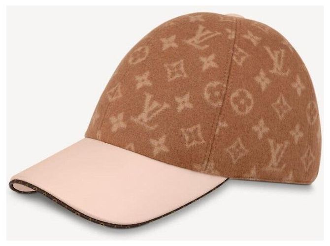 Louis Vuitton Neue Monogram Carry-On Baseballkappe aus Leder Orange - Ansicht 8