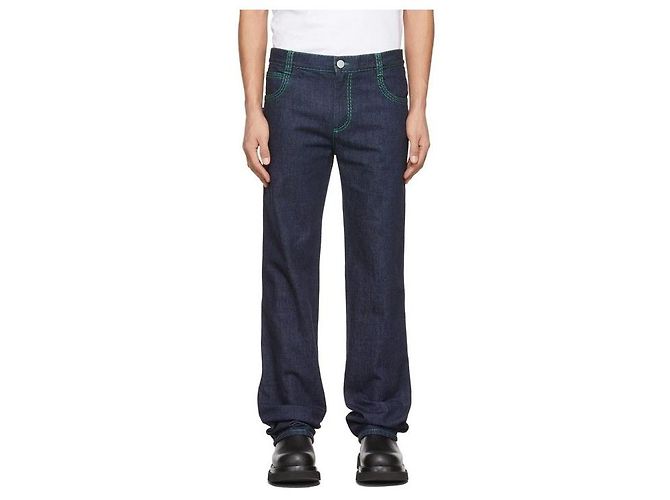 Bottega Veneta Stitch Denimhose Schwarz - Ansicht 2