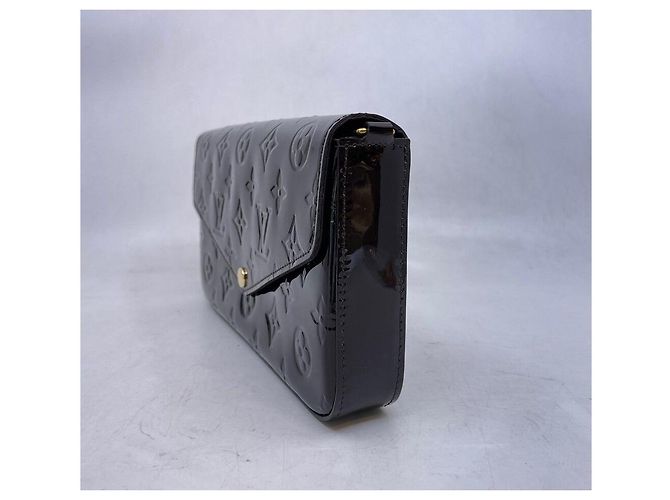 Louis Vuitton Pochette Felicie Vernis Crossbody Rosso - vista 3
