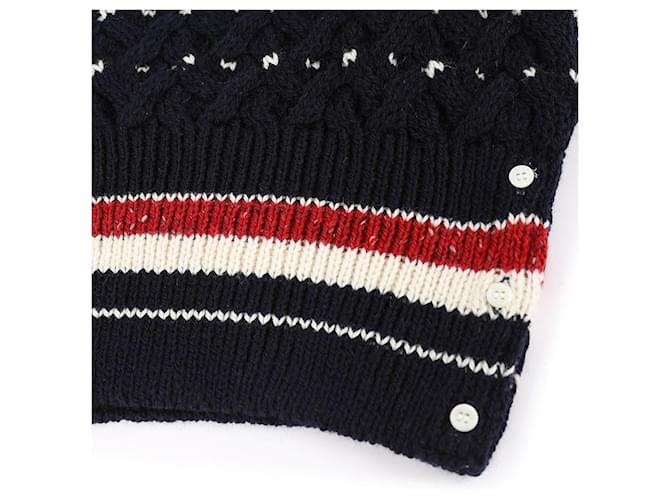 Thom Browne Wollmisch-Strick Blau - Ansicht 8