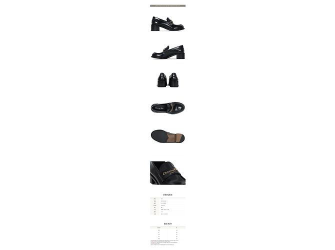 Dior Décolleté in vitello spazzolato Nero - vista 2