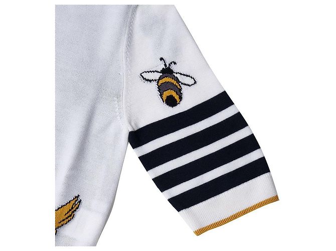 Thom Browne Polo en maille Funmix Bird and Bee pour femme - vue 5