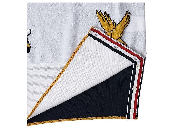 Thom Browne Polo en maille Funmix Bird and Bee pour femme - vue 7