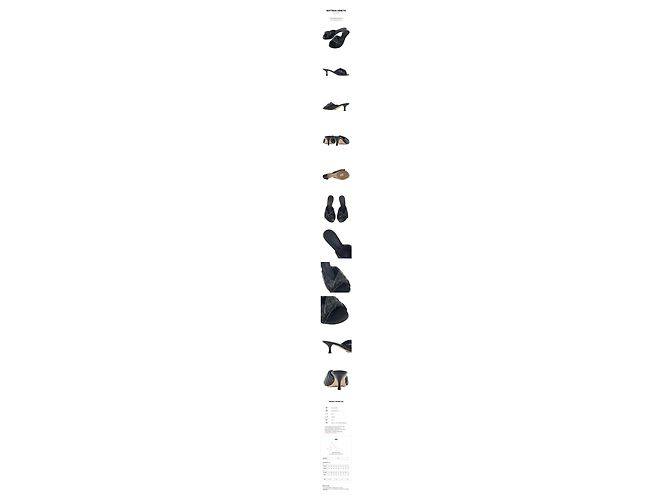 Bottega Veneta Mule Bling Nero - vista 11