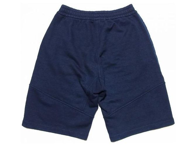 Fendi Pantaloncini Bermuda in jersey Blu - vista 4