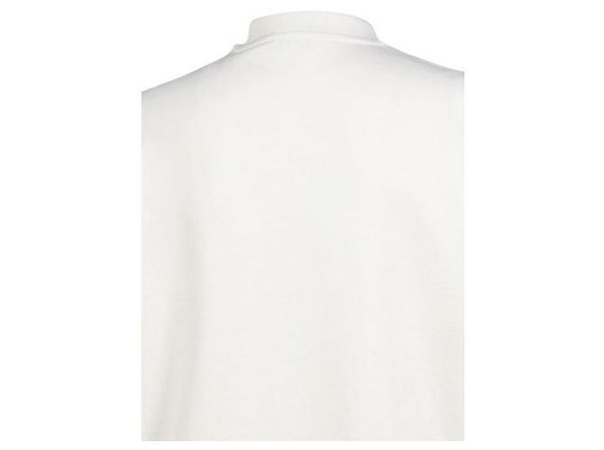 Moncler Felpa in cotone con patch logo Bianco - vista 7