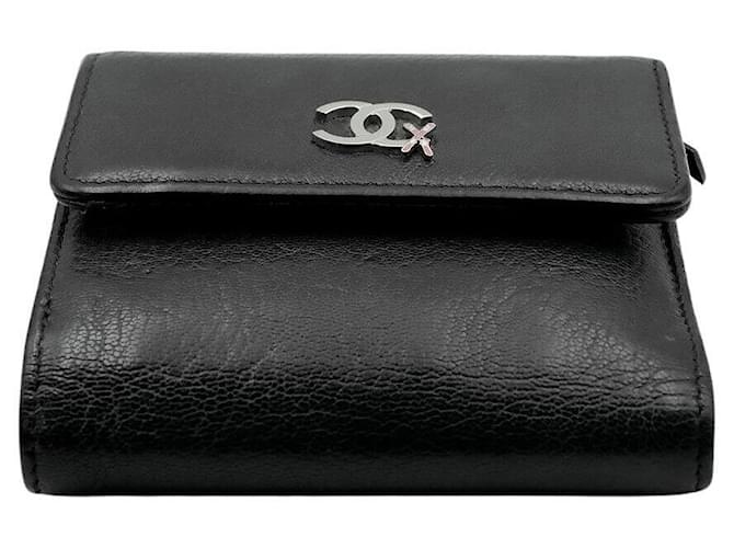 Chanel Ledergeldbörse Schwarz - Ansicht 5