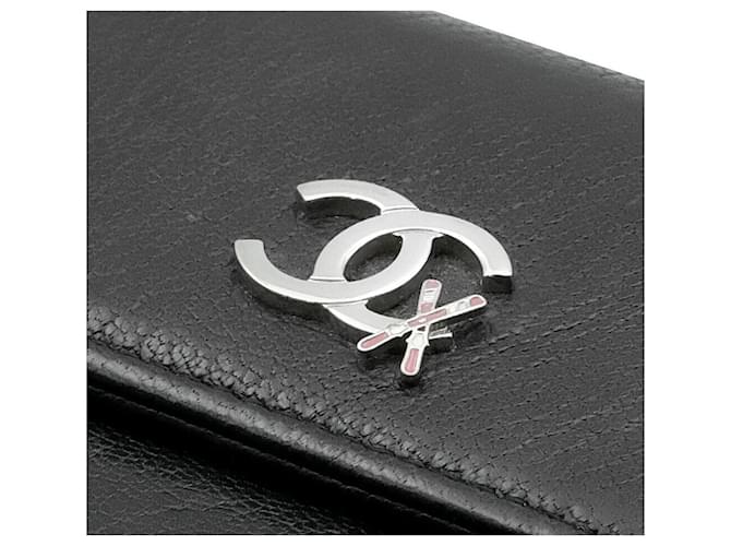 Chanel Ledergeldbörse Schwarz - Ansicht 6