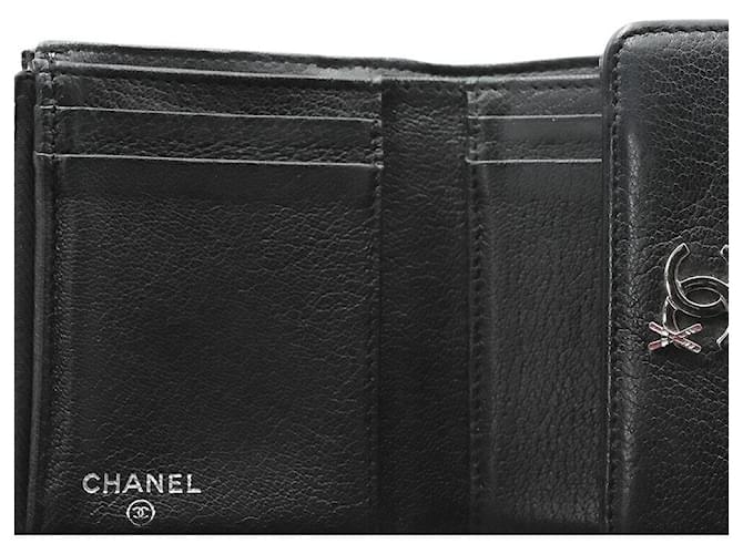 Chanel Ledergeldbörse Schwarz - Ansicht 7