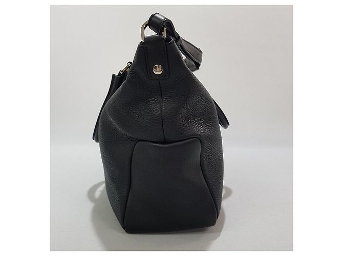 Tod's Borsa tote a tracolla in pelle nera Nero - vista 3