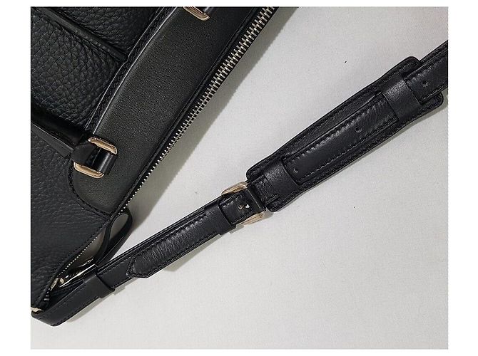 Tod's Borsa tote a tracolla in pelle nera Nero - vista 6