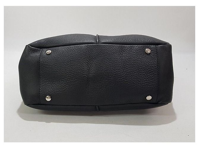 Tod's Borsa tote a tracolla in pelle nera Nero - vista 7