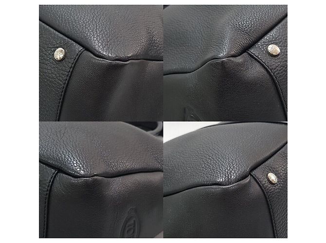 Tod's Borsa tote a tracolla in pelle nera Nero - vista 8