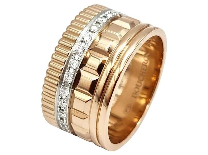 Boucheron Diamond Quattro Radiant Ring Pink - Ansicht 2