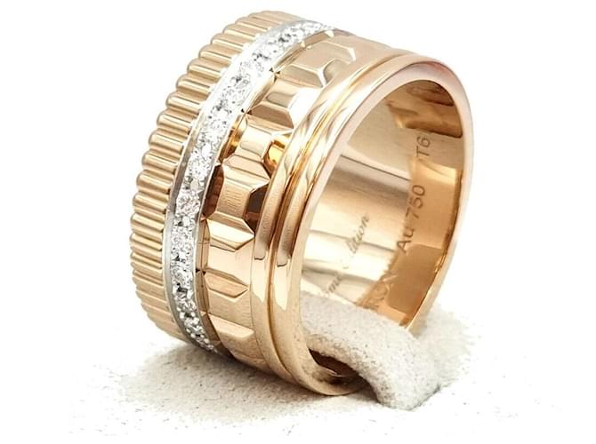 Boucheron Diamond Quattro Radiant Ring Pink - Ansicht 4