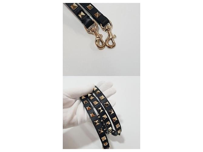 Valentino Borsa a Tracolla Rockstud Tote Nero - vista 7