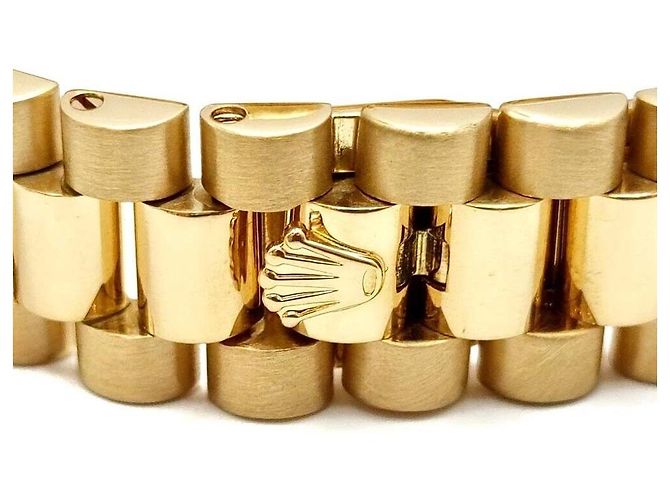 Rolex Datejust Gold Uhr mit Diamanten Gelb - Ansicht 7