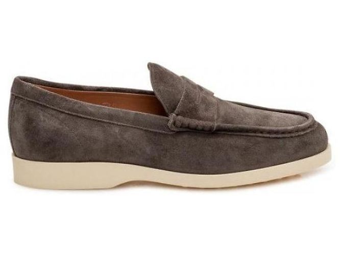 Tod's Mocassini in camoscio Multicolore - vista 3