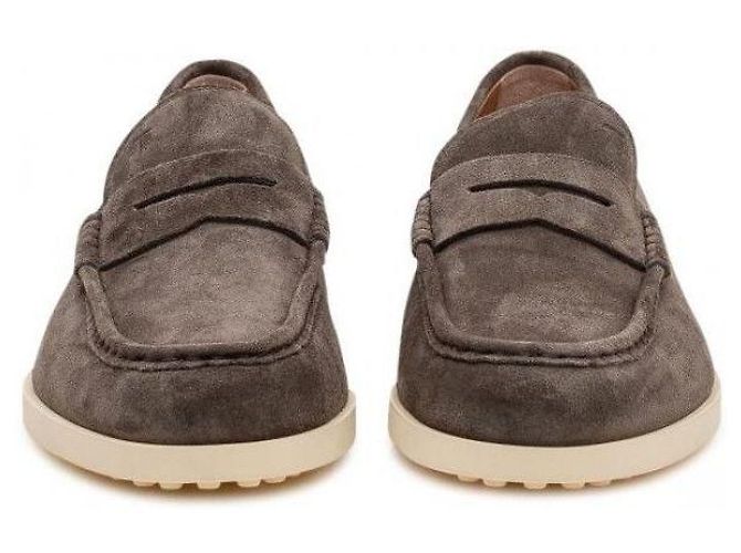 Tod's Mocassini in camoscio Multicolore - vista 4