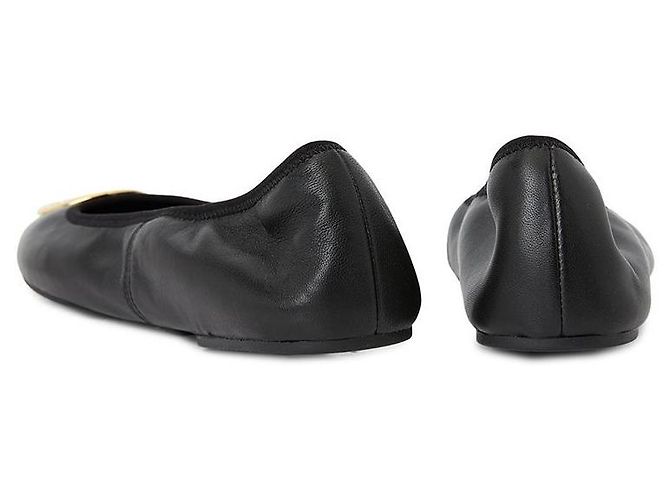 Tory Burch Ballerine da viaggio Reva Nero - vista 7