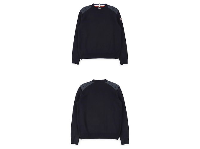 Moncler Grenoble Girocollo Knit für Herren (Navy) - Ansicht 3