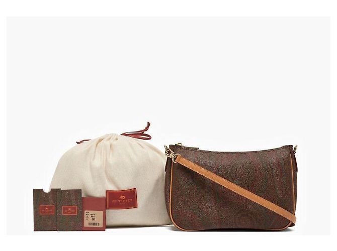 Etro Borsa a tracolla da donna in jacquard paisley - vista 10