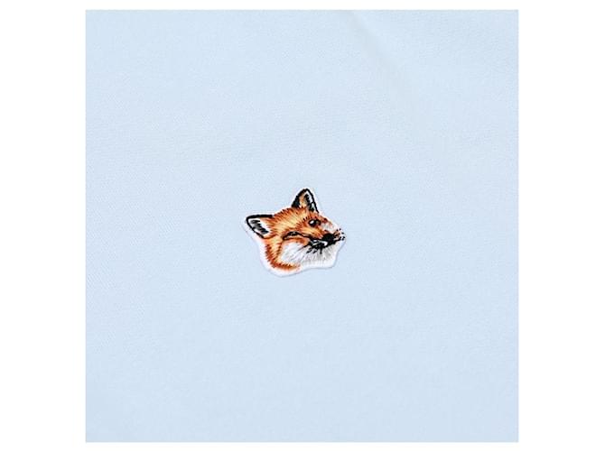 Montblanc Giacca Maison Kitsune con patch Fox Head e zip da uomo Bianco - vista 7